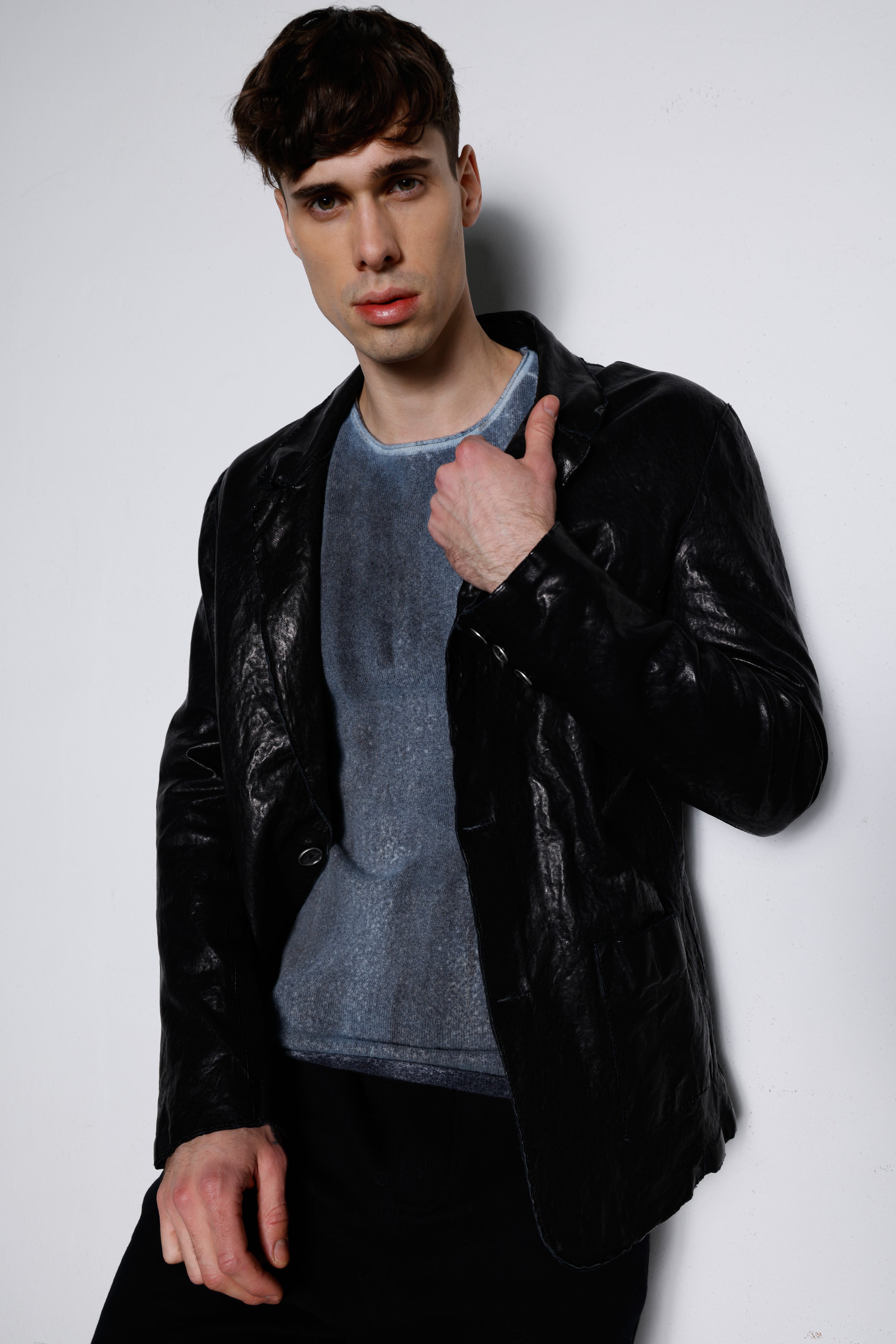 Maglione in cachemire shaded uomo MKN031 SH 1