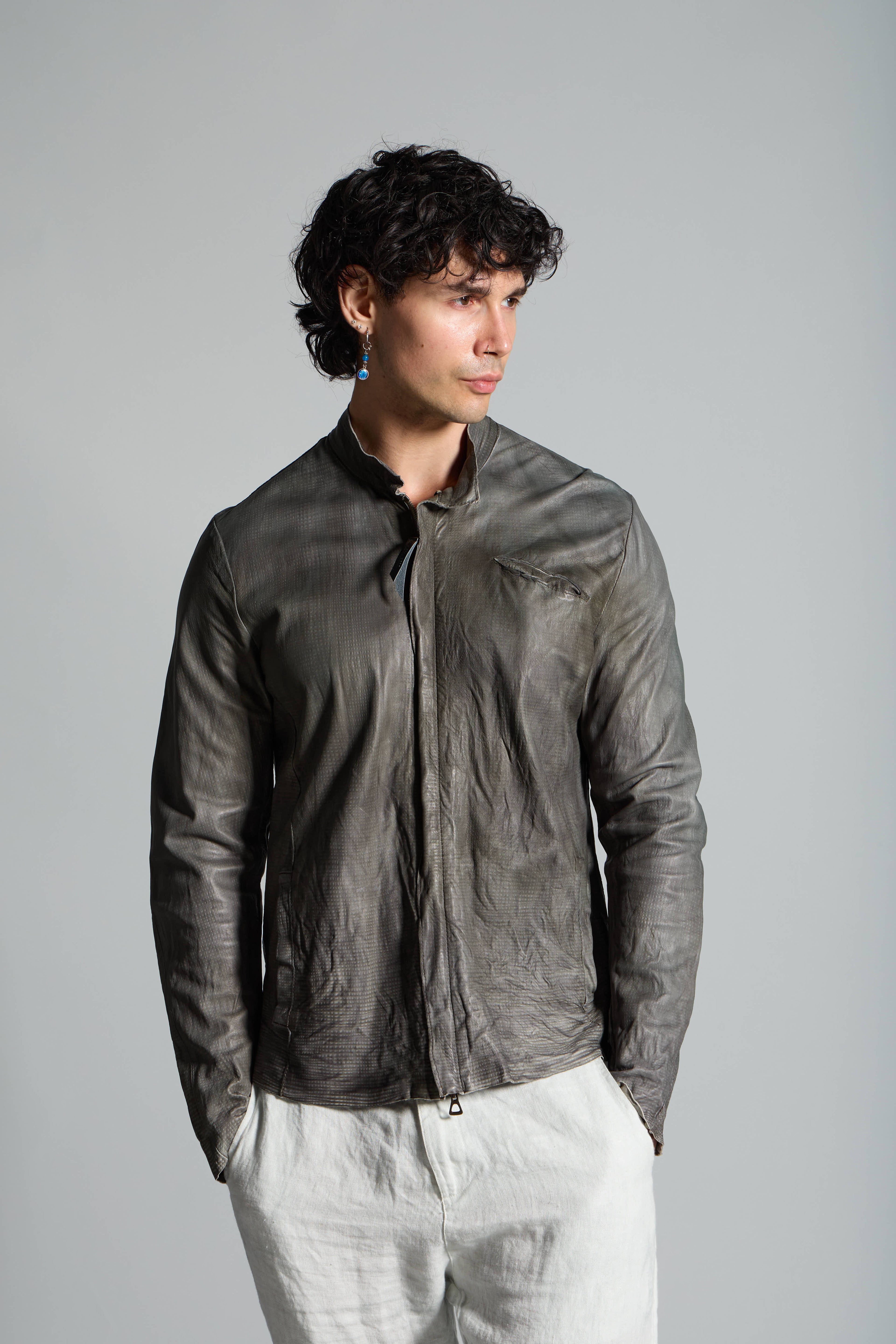 Giacca in vera pelle MJL029 LT-33