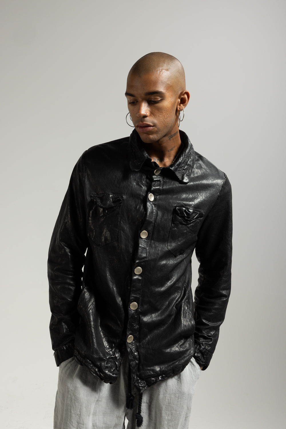 Giacca uomo in vera pelle MJL038