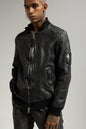 Bomber in vera pelle MJL057 FO LT-01