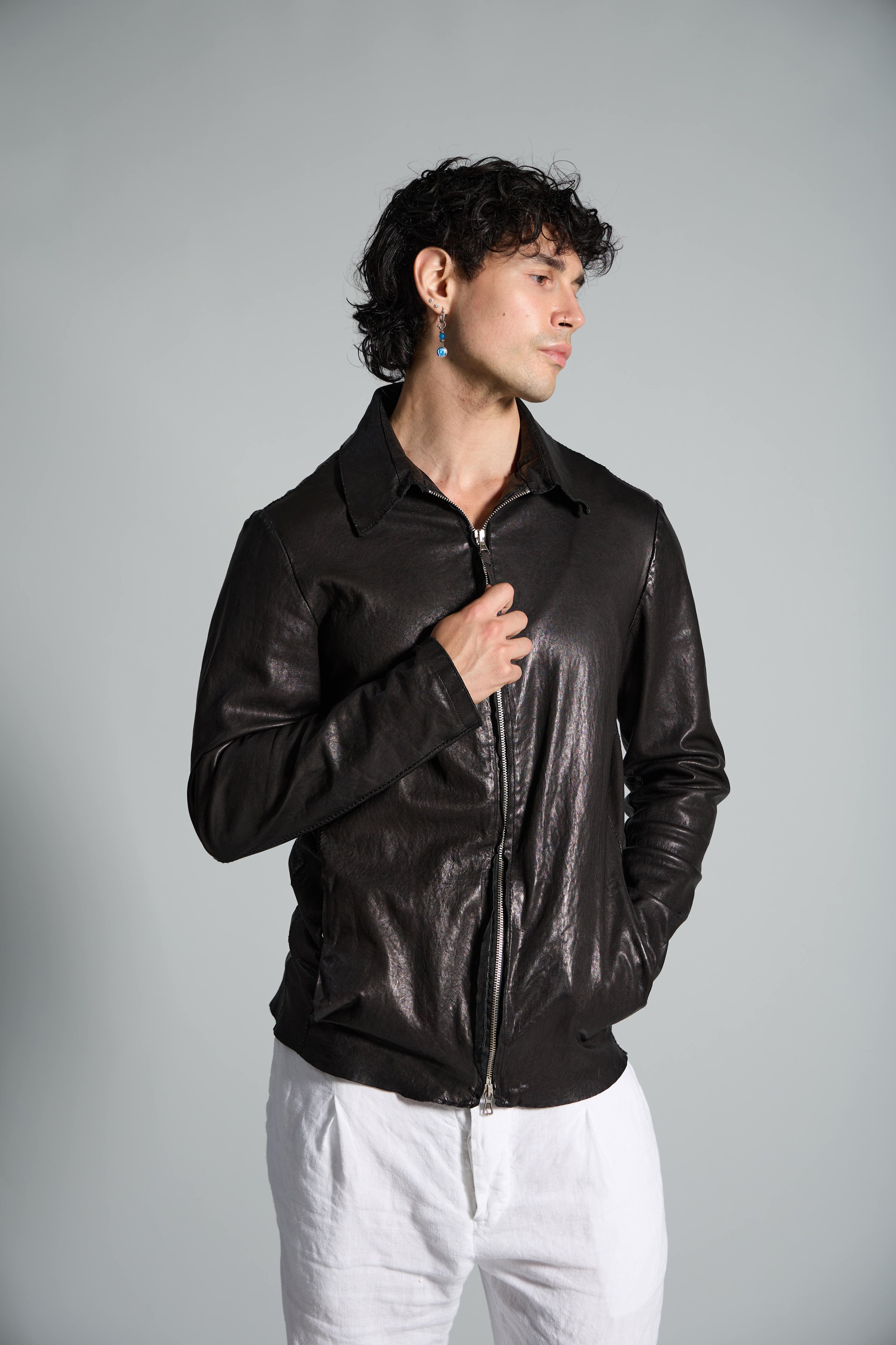 Giacca in vera pelle MJL062