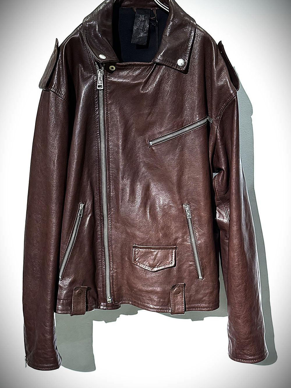 Genuine leather jacket MJL072