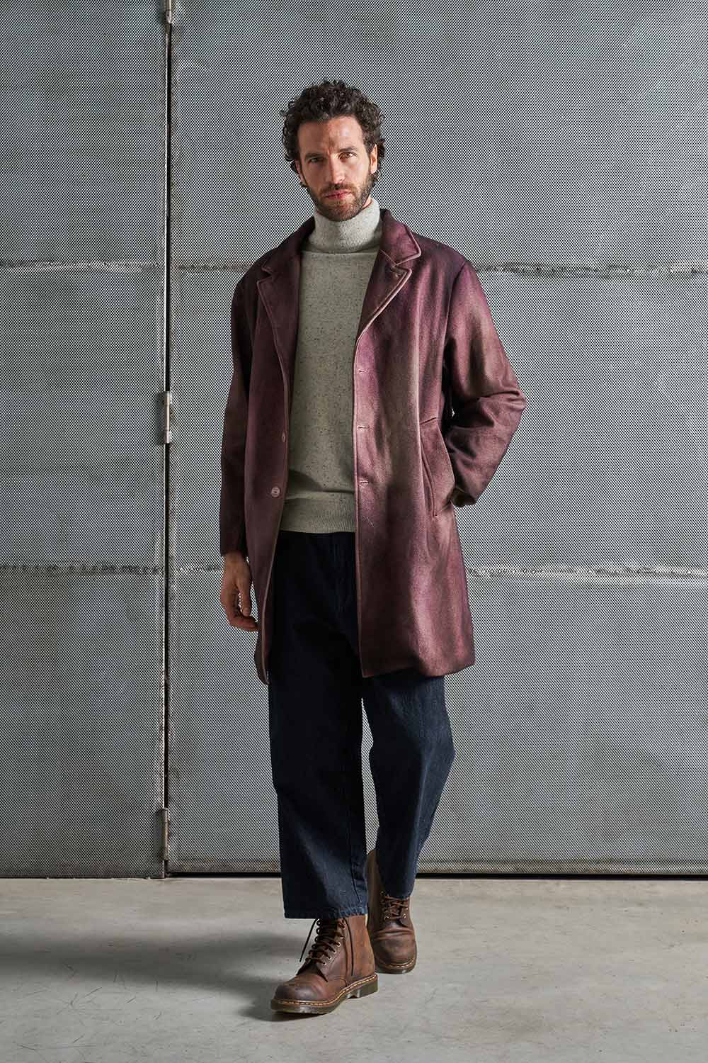 Cappotto  uomo tinto in capo MCO003