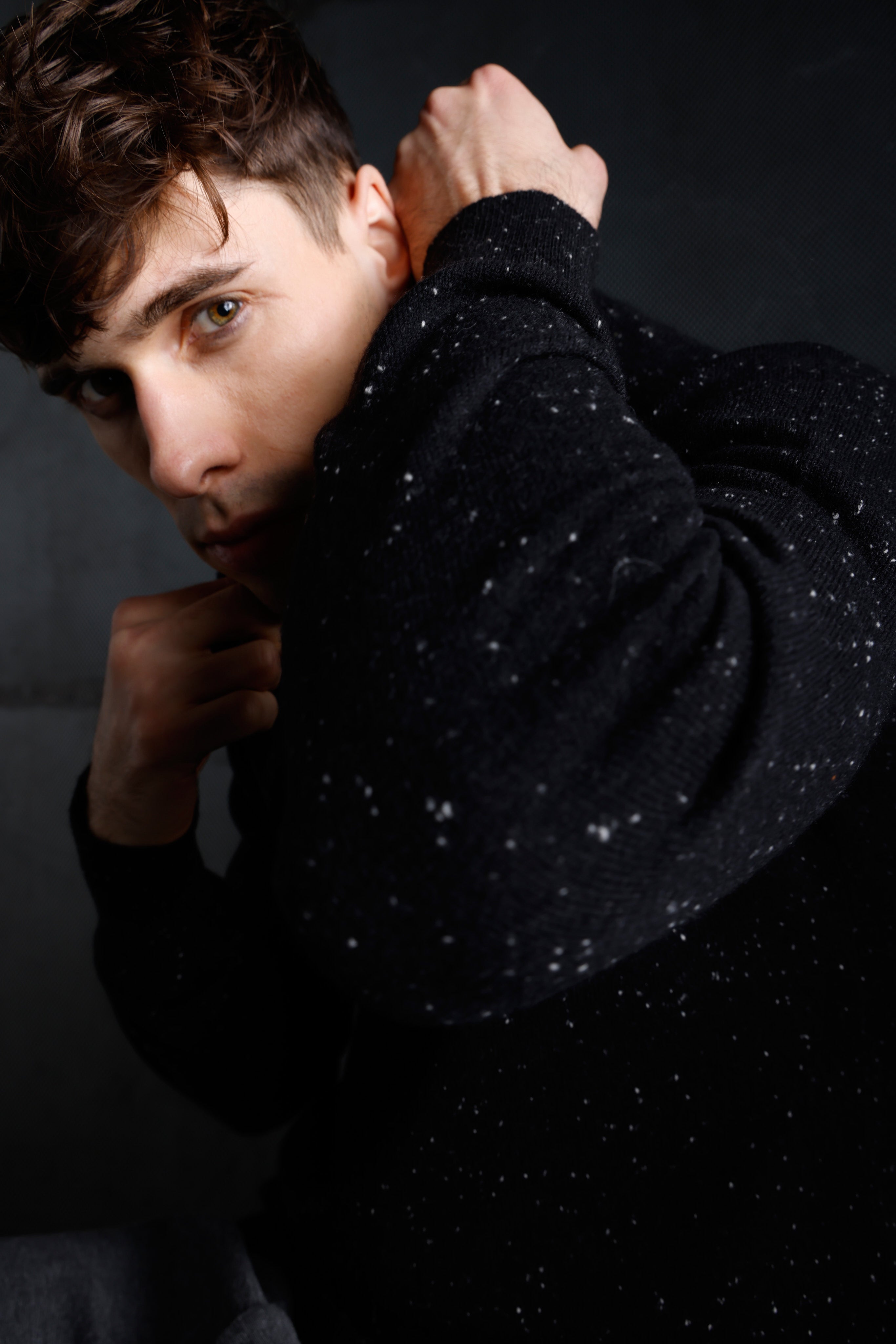 Men's cashmere sweater MKN030