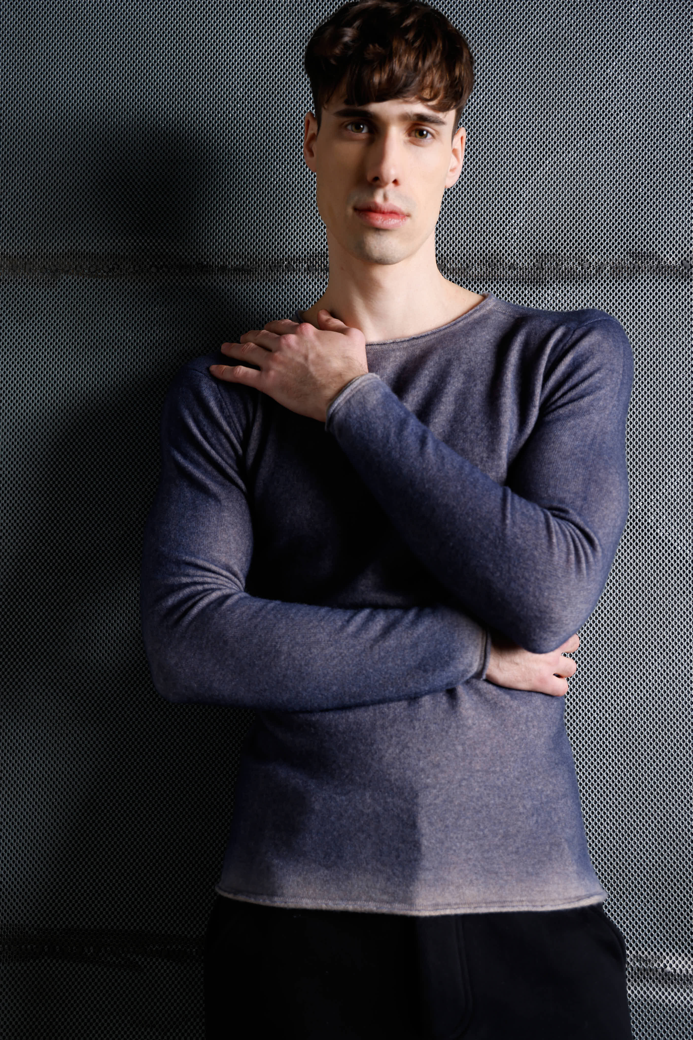 Man cashmere sweater MKN031