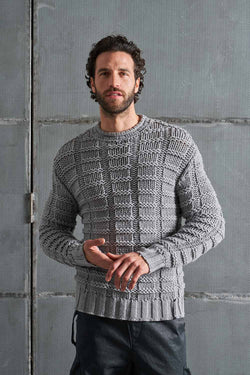 Man cotton sweater MKN016