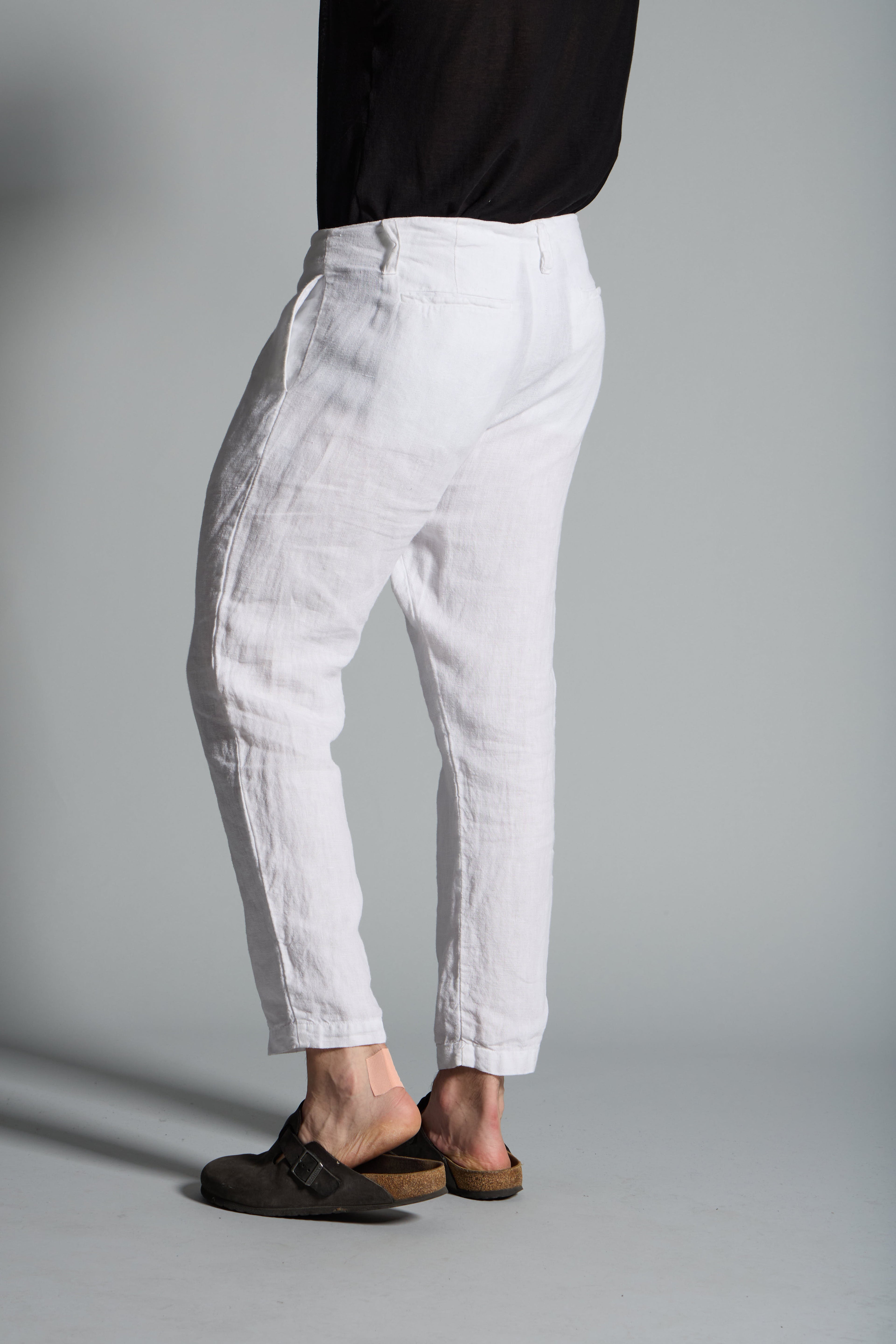 Pantalone in lino uomo MPA009 W142