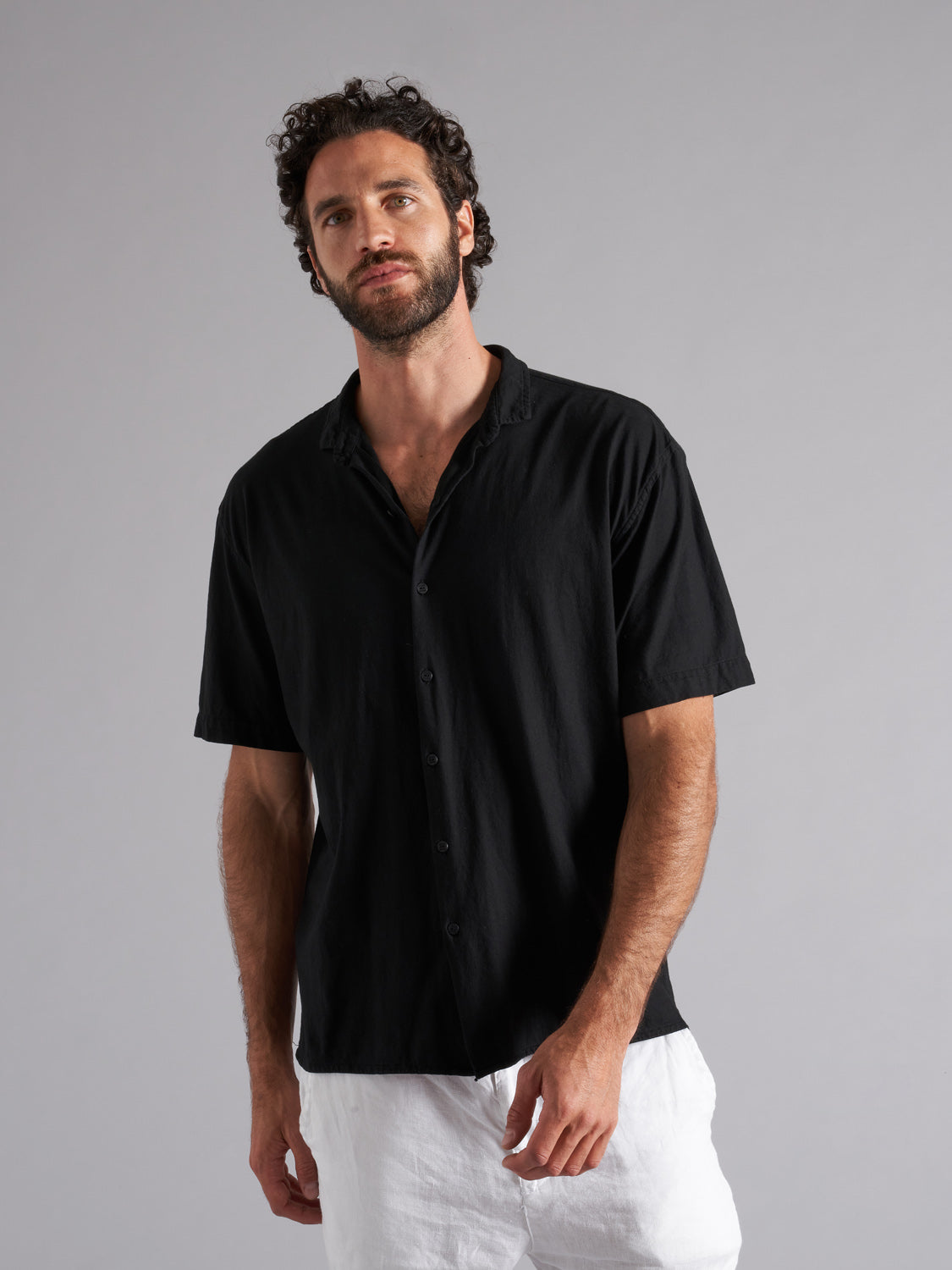 Men's Short Sleeve Cupro Shirt MSH004 W121