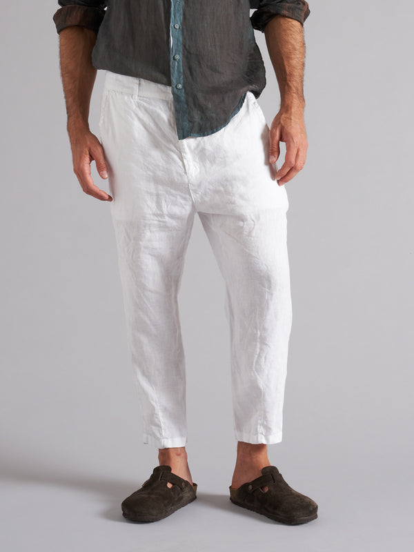 Pantalone in lino uomo MPA011