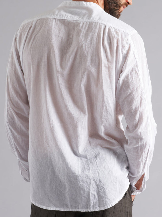 Camicia in cotone a maniche lunghe MSL016