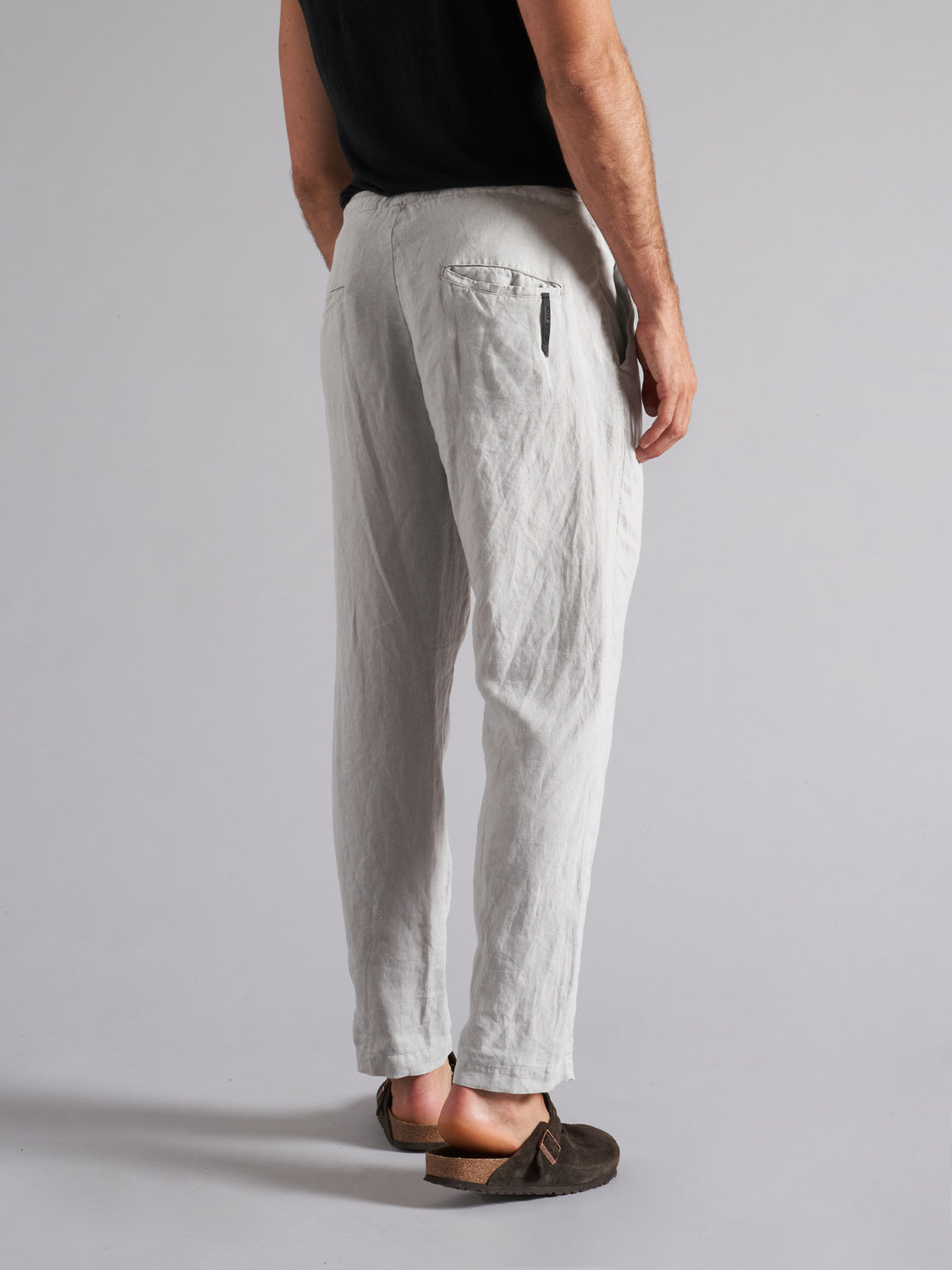 Pantaloni uomo in puro lino MPA060