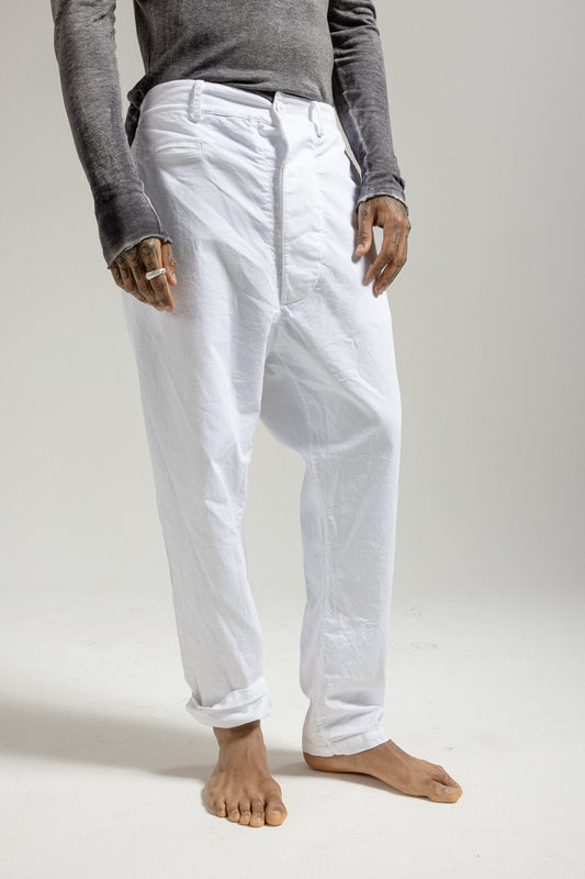 MPA074 W107 men's linen trousers