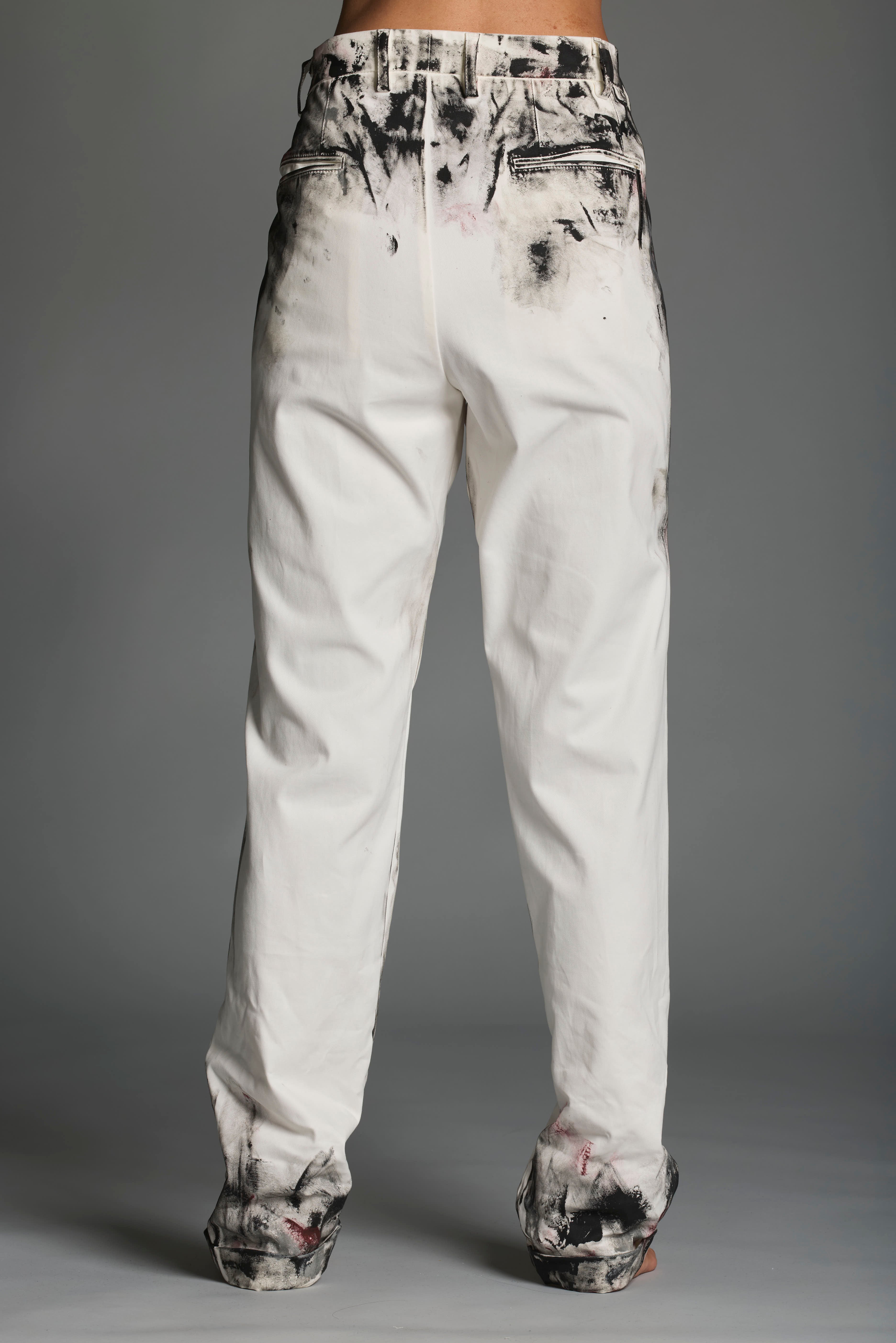 Pantalone uomo in cotone stretch tinto a mano MPA084 SH 8