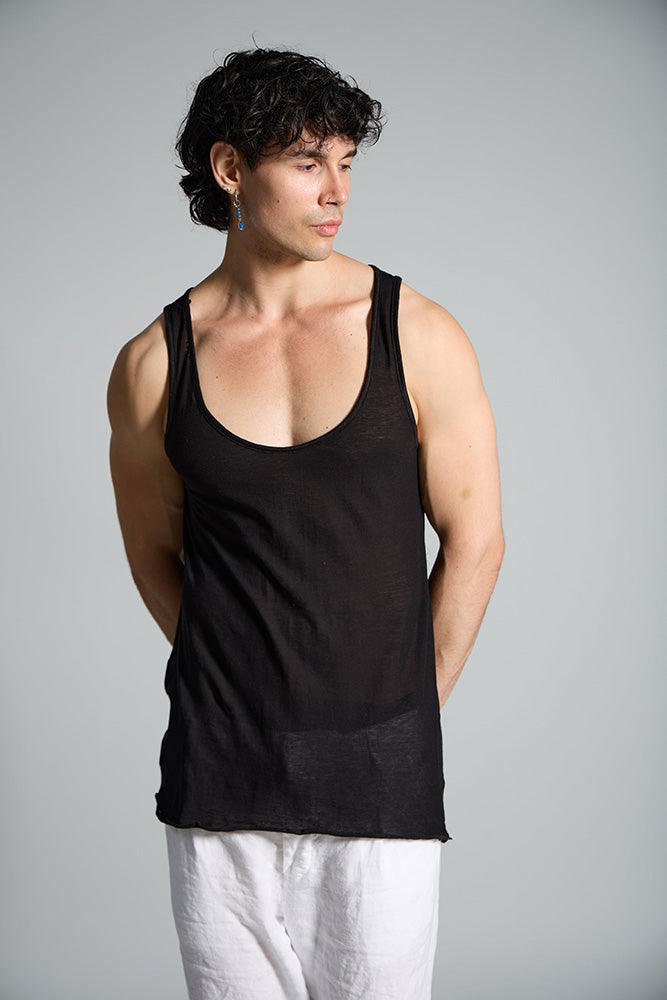 Canotta uomo in 100% cotone leggero MSI001 K383
