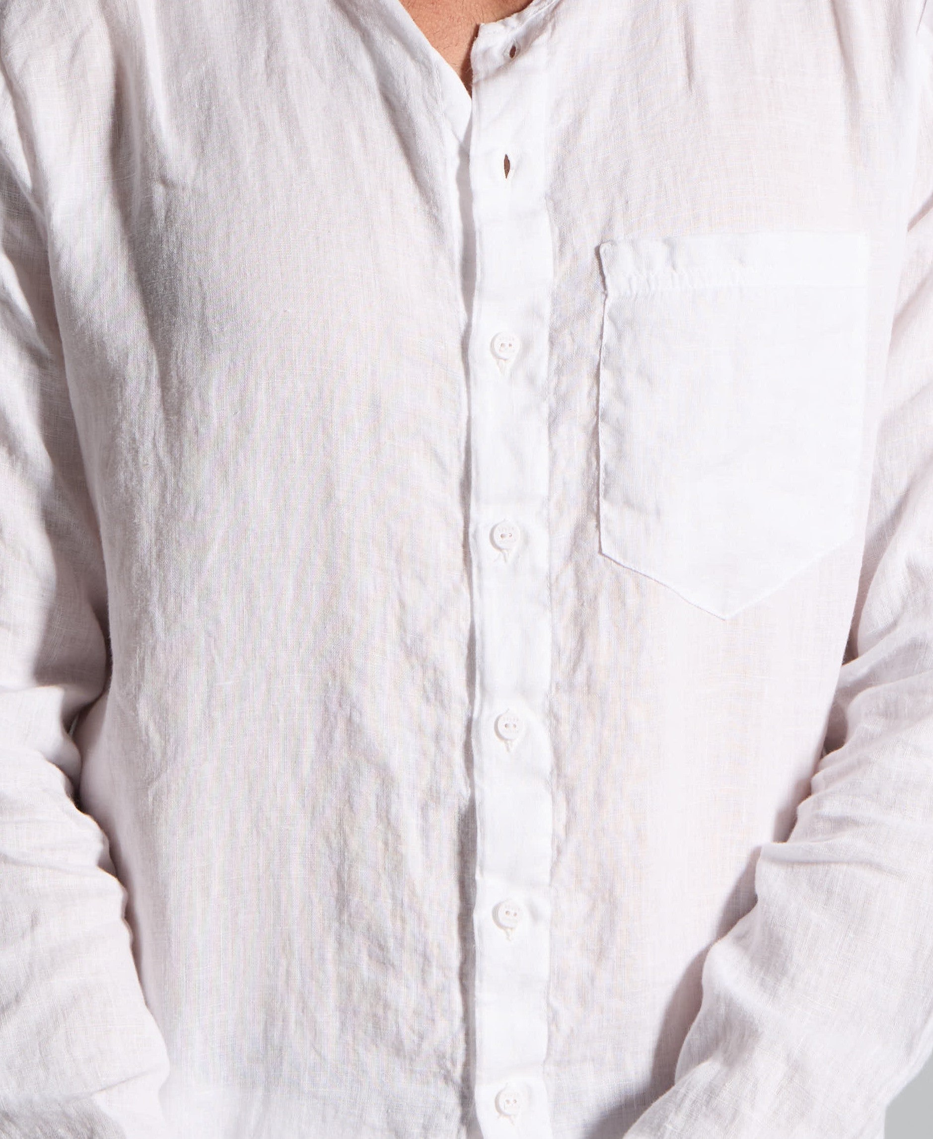 Camicia uomo in 100% Lino MSL003 W140