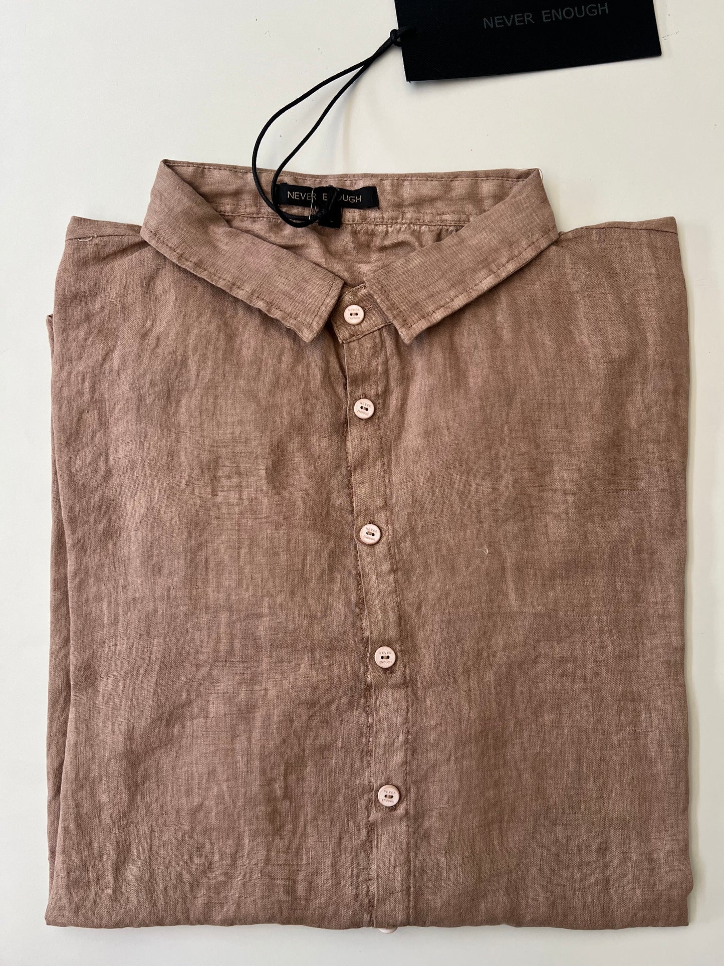 Camicia in lino a maniche lunghe MSL026