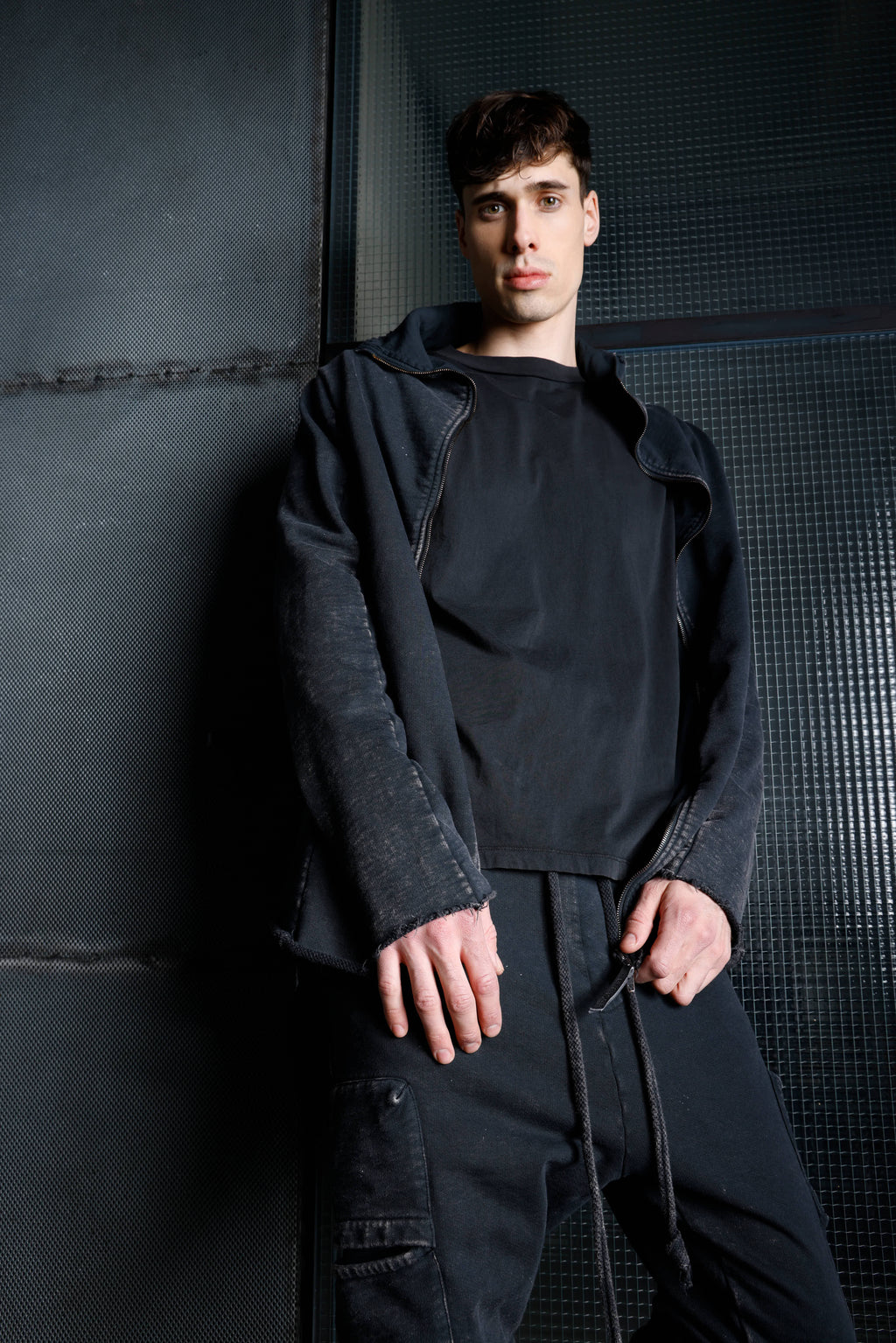 FELPA UOMO IN COTONE MSW007 K375 MARM