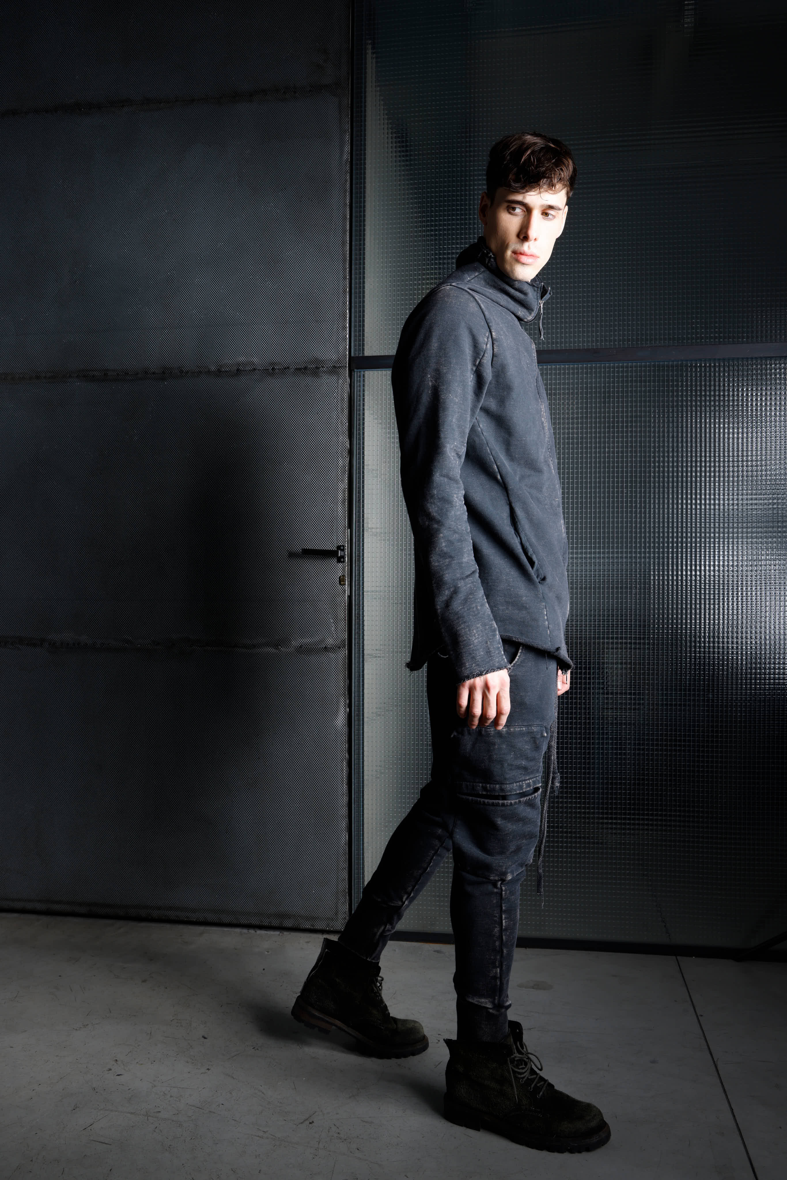 FELPA UOMO IN COTONE MSW007 K375 MARM