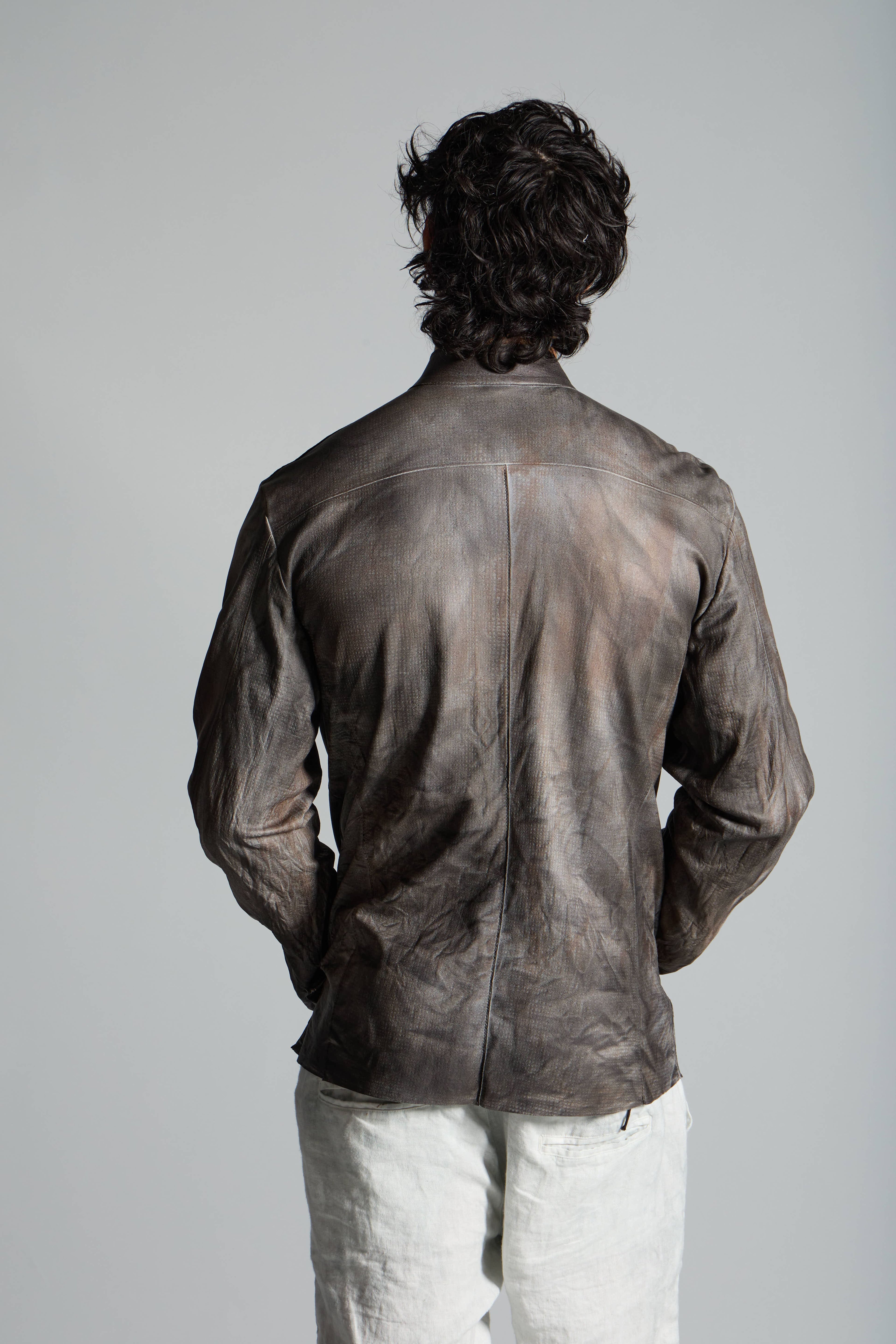 Giacca in vera pelle MJL029 LT-33