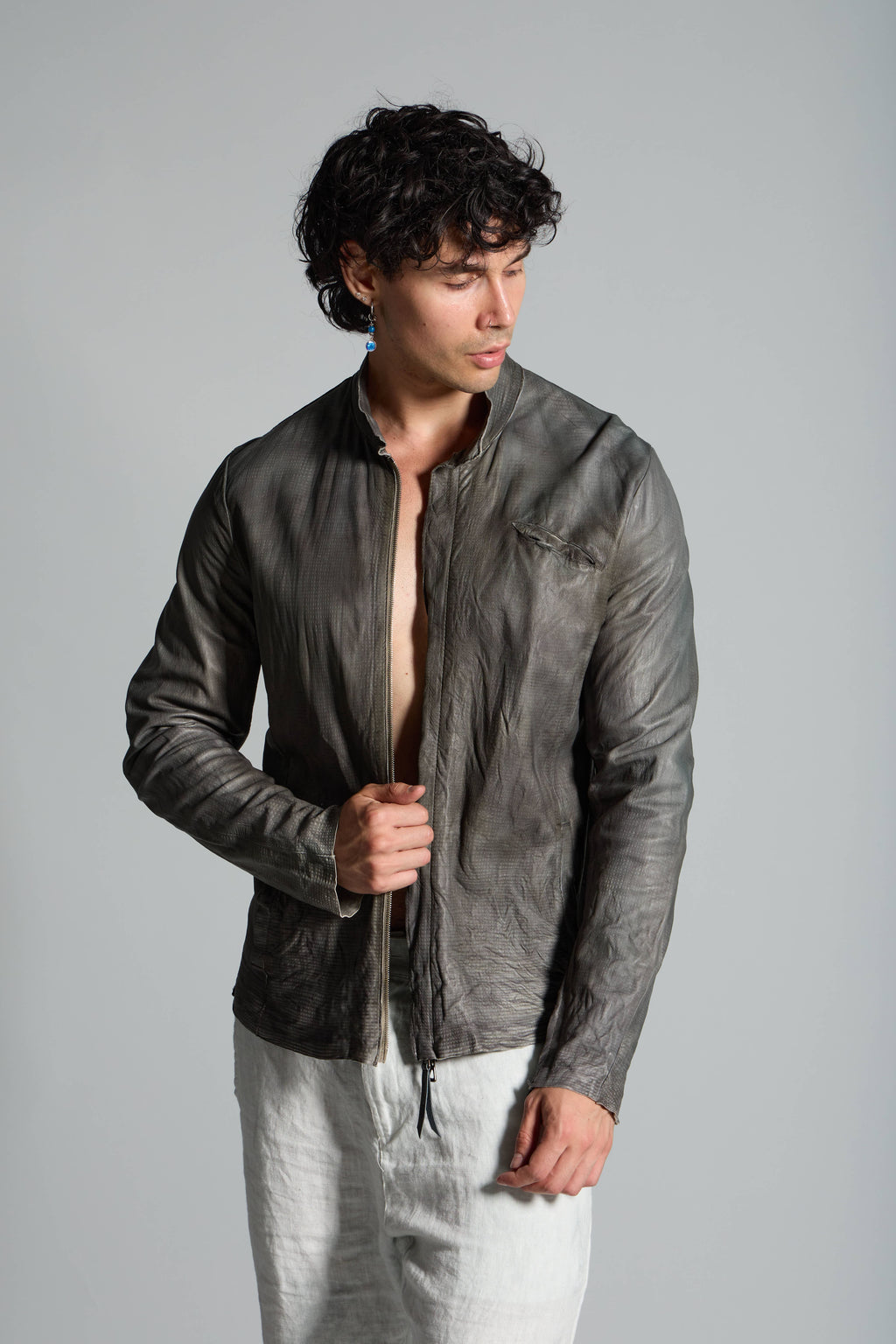 Genuine leather jacket MJL029 LT-33