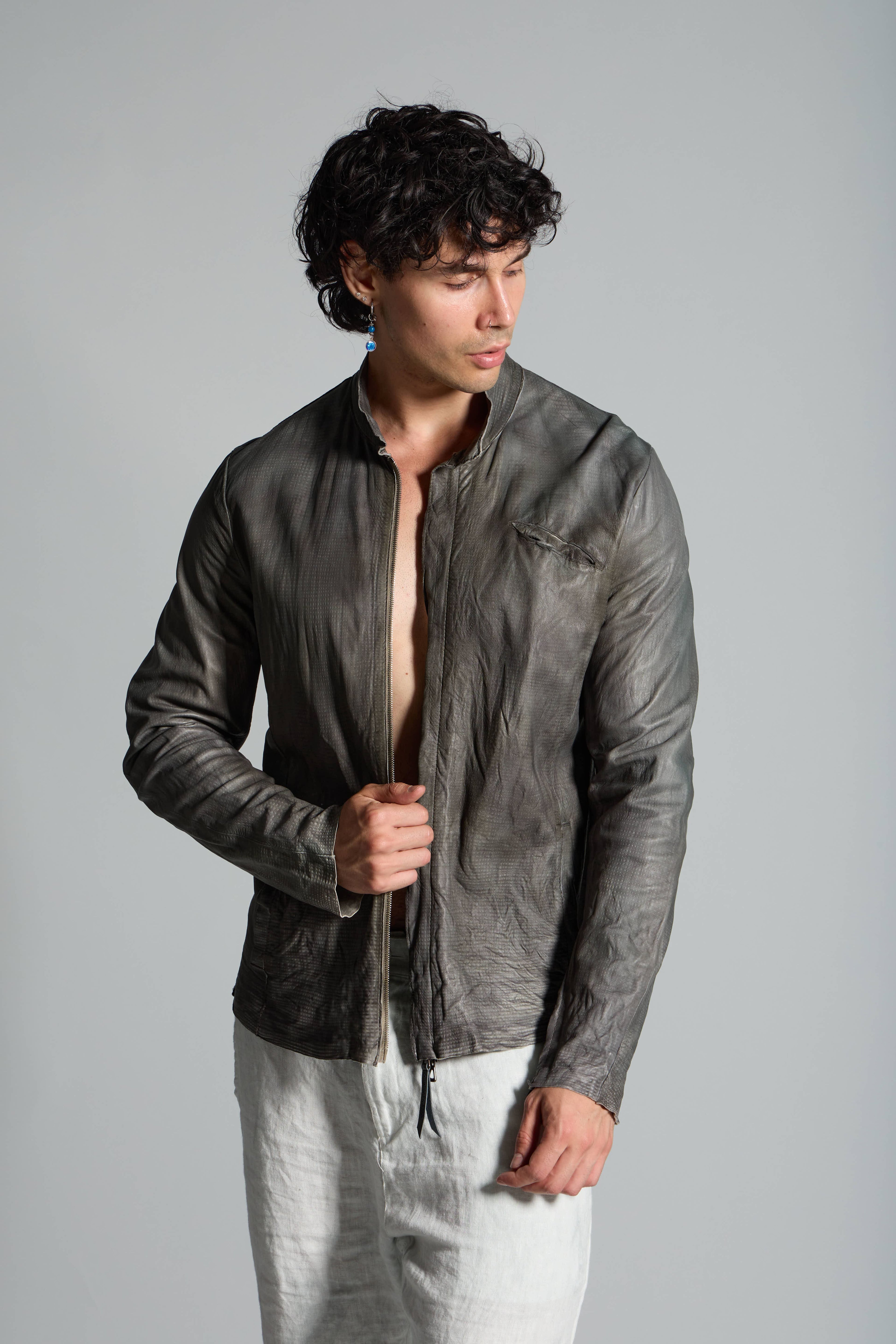 Giacca in vera pelle MJL029 LT-33