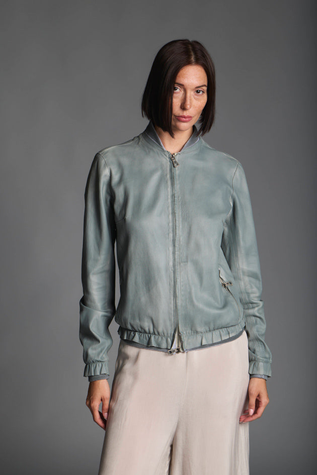 Giacca in vera pelle LJL006 LT-03