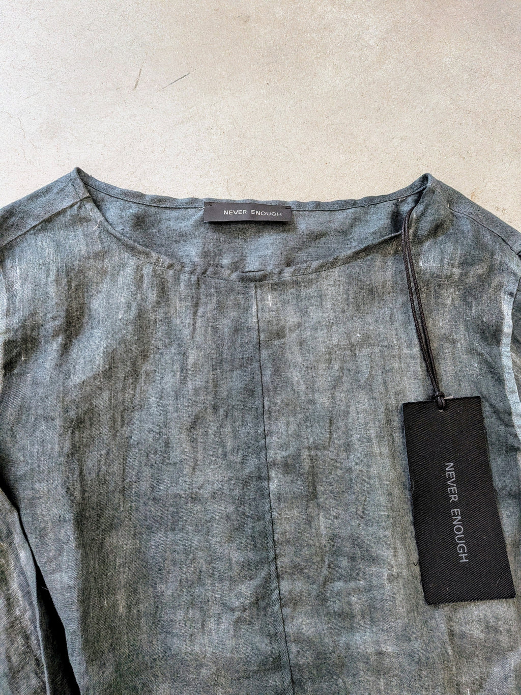 Camicia in lino a maniche lunghe MSL035 SH 0 ROUND
