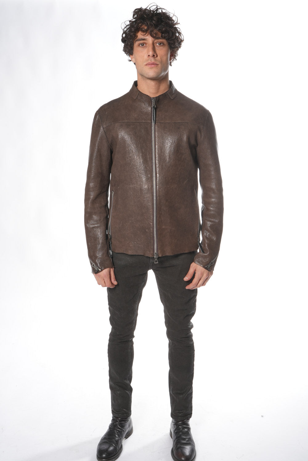 Leather jacket MJL025